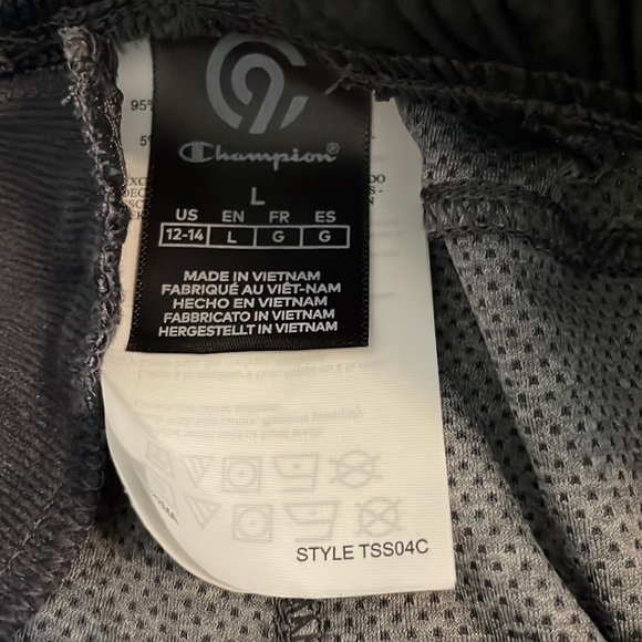 NWOT grey warm up pants / light sweats - Picture 3 of 3